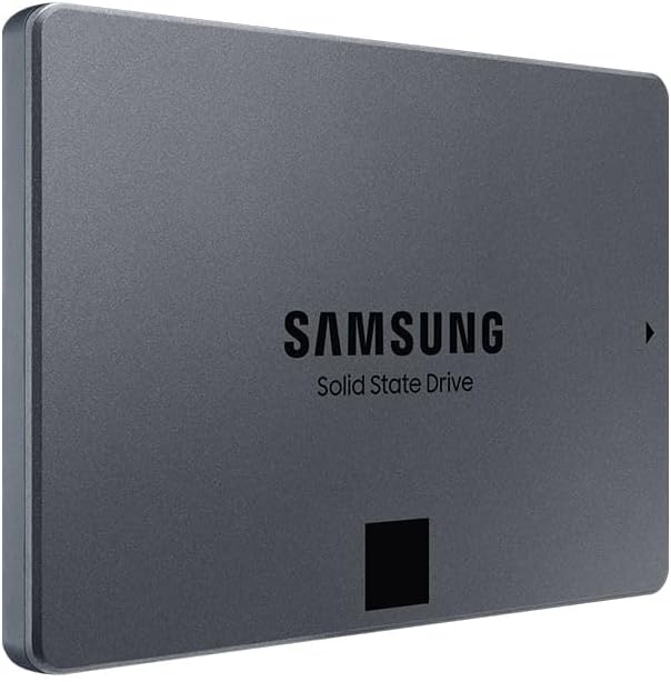 Samsung 870 QVO 2TB SATA 2.5” SSD (MZ-77Q2T0) | Up to 560MB/s Read | 530MB/s Write | High Capacity Solid State Drive