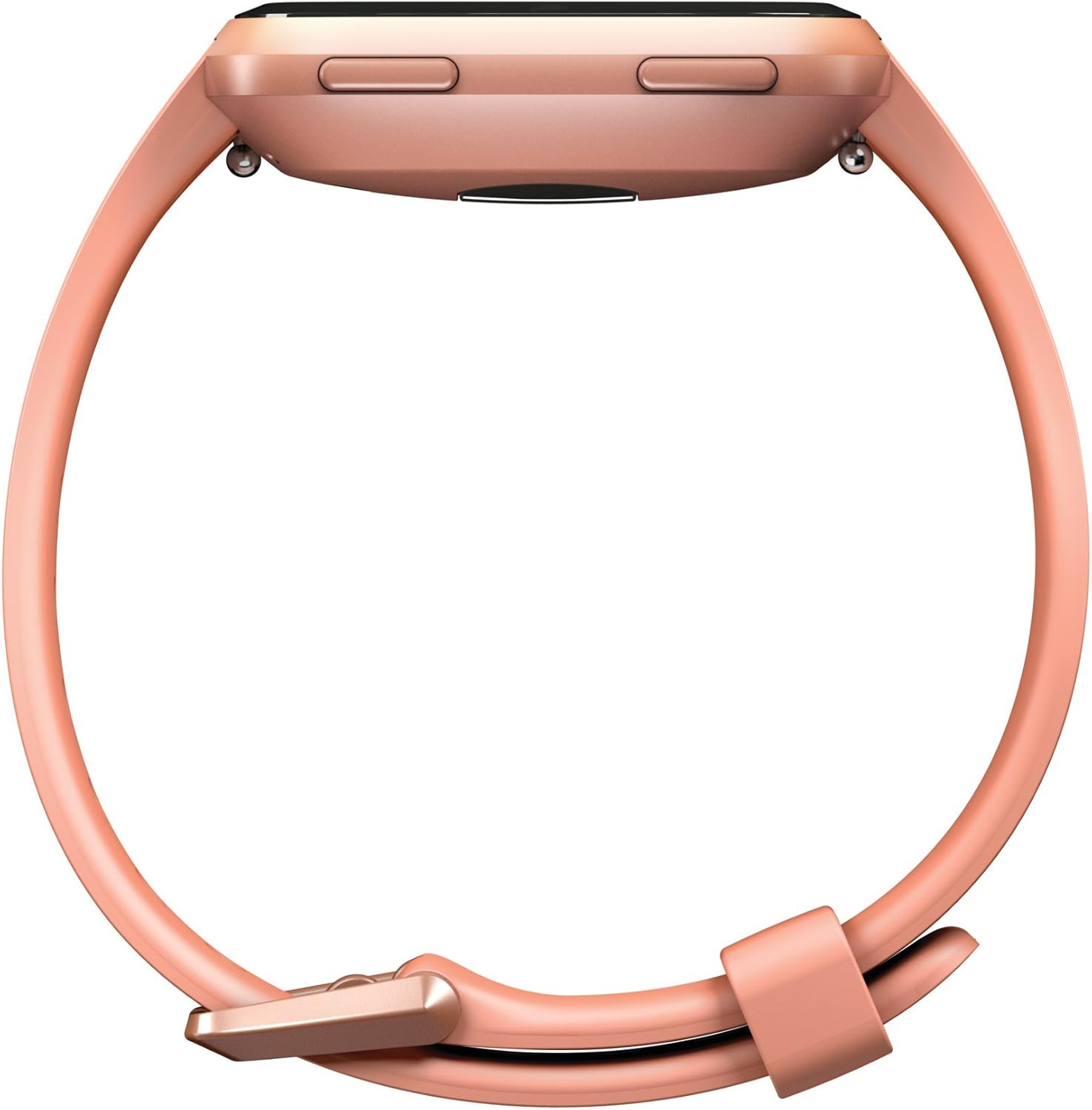 Fitbit Versa Smartwatch – Peach / Rose Gold – Used