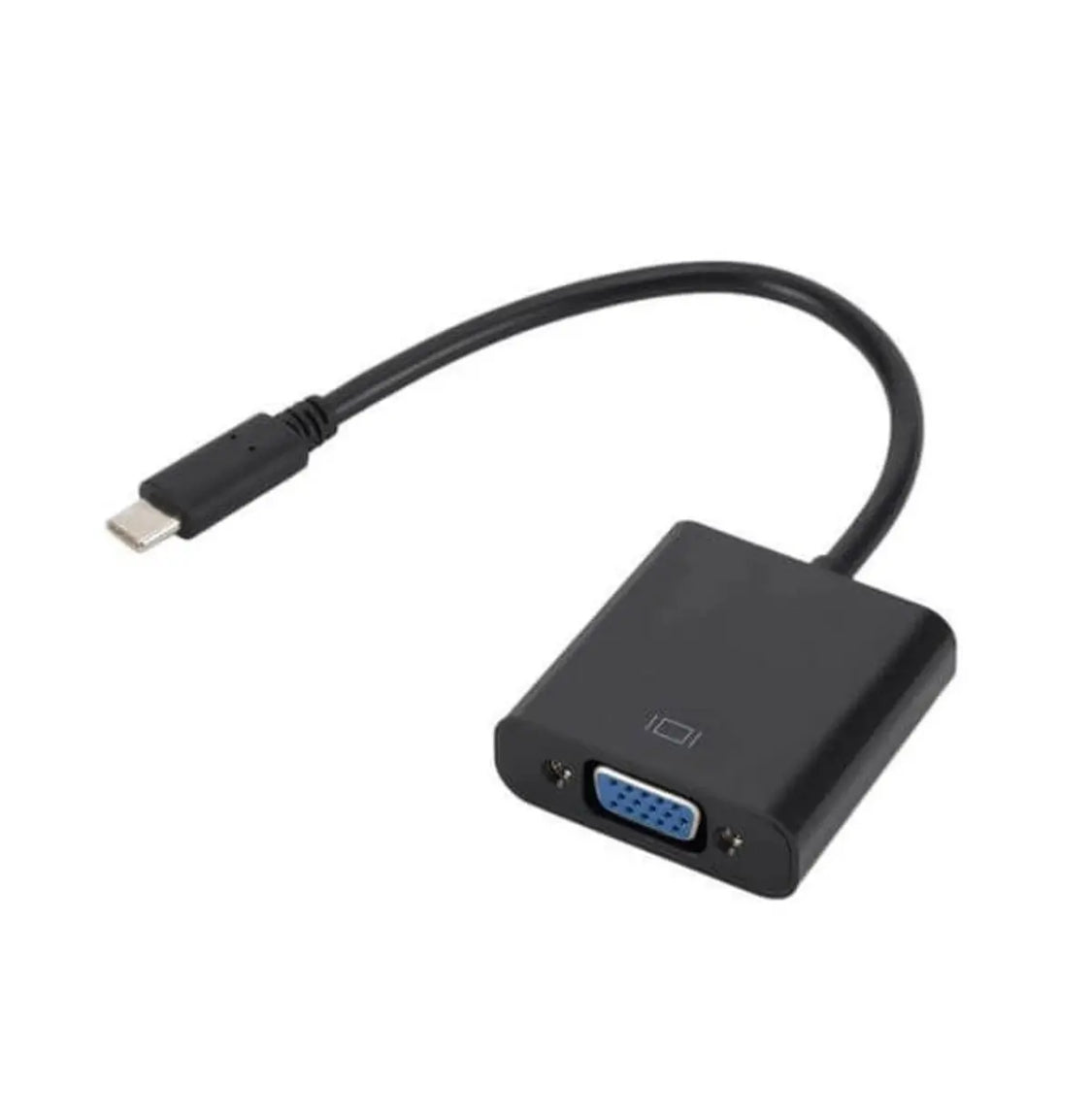 Type C Male to VGA Female Adapter for Macbook/Google Chromebook