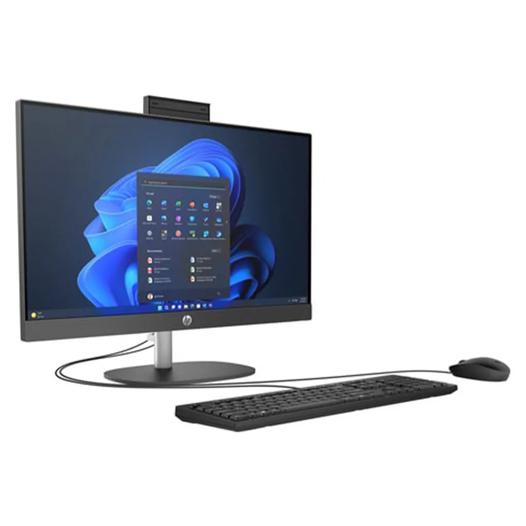 HP PRO ONE 245 23.4 INCH G10 ALL IN ONE DESKTOP PC  AMD RYZEN 5 7520U with   RADEON GRAPHICS , 2801 MHZ , 4CORES9(S), 8 LOGICAL PROCESSORE  16 GB  512 GB