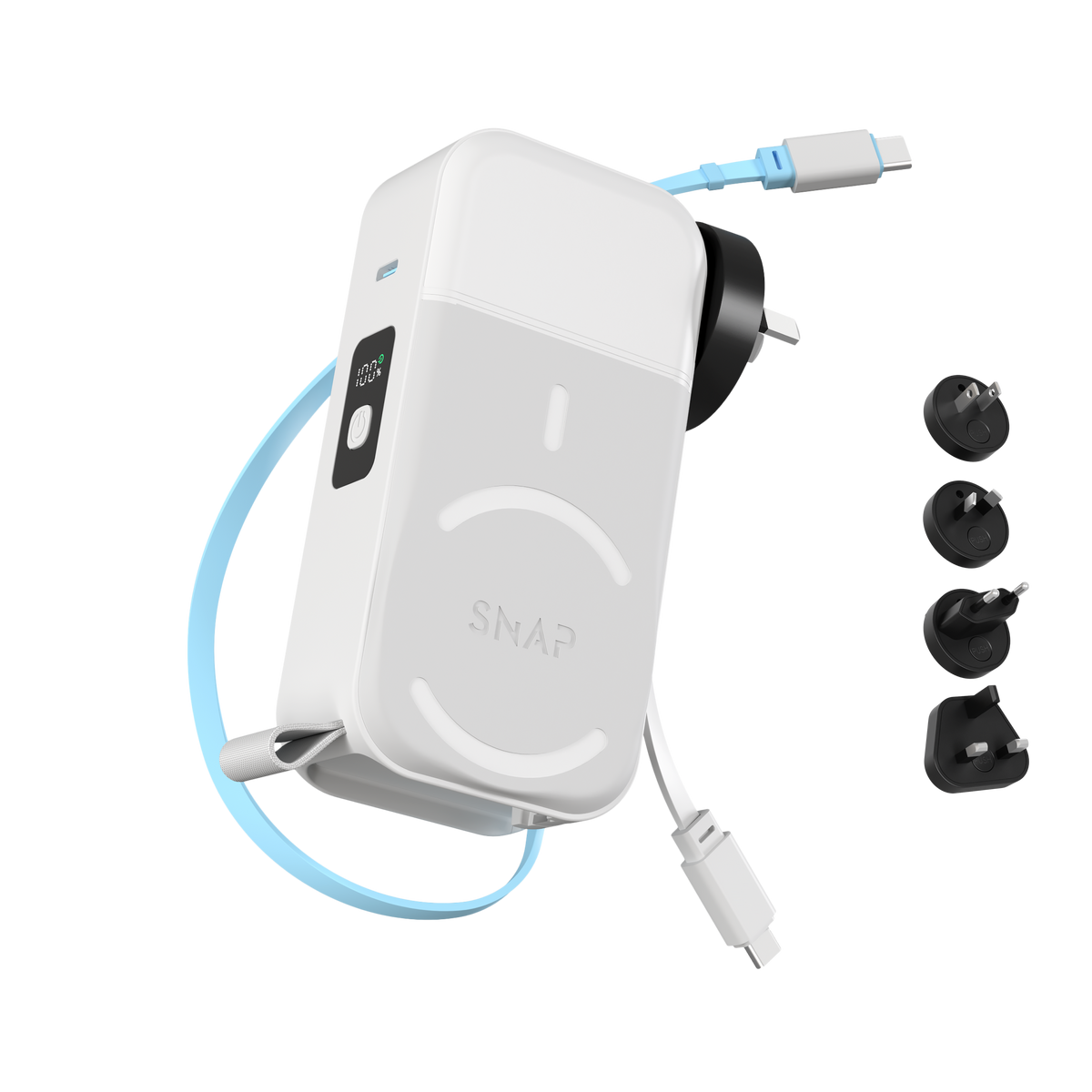 PowerPack Universal 2 - 6 in 1 Travel Power Bank 10,000mAh