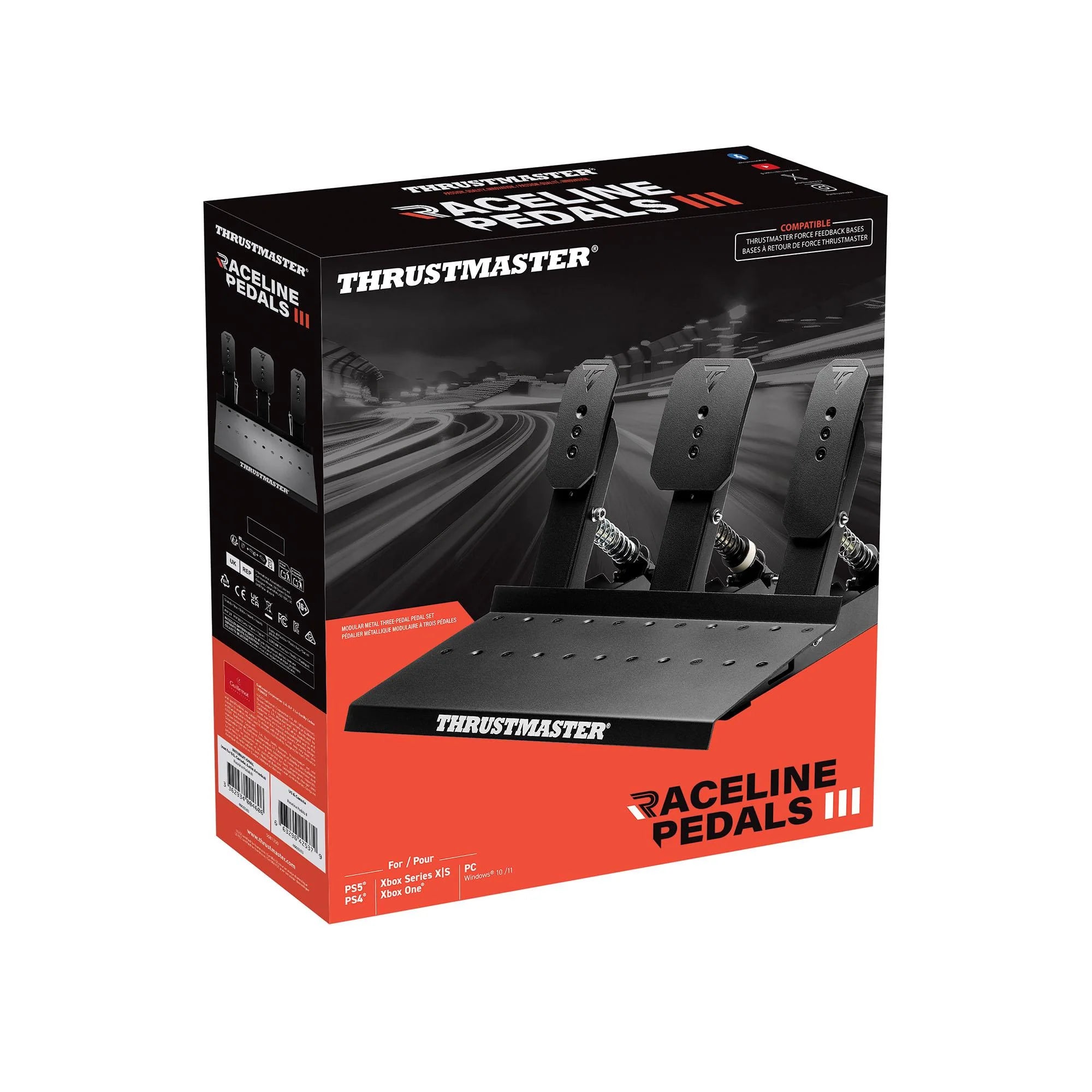 Thrustmaster Raceline Pedals III Modular Pedal Set for PS5 / PS4, Xbox and PC