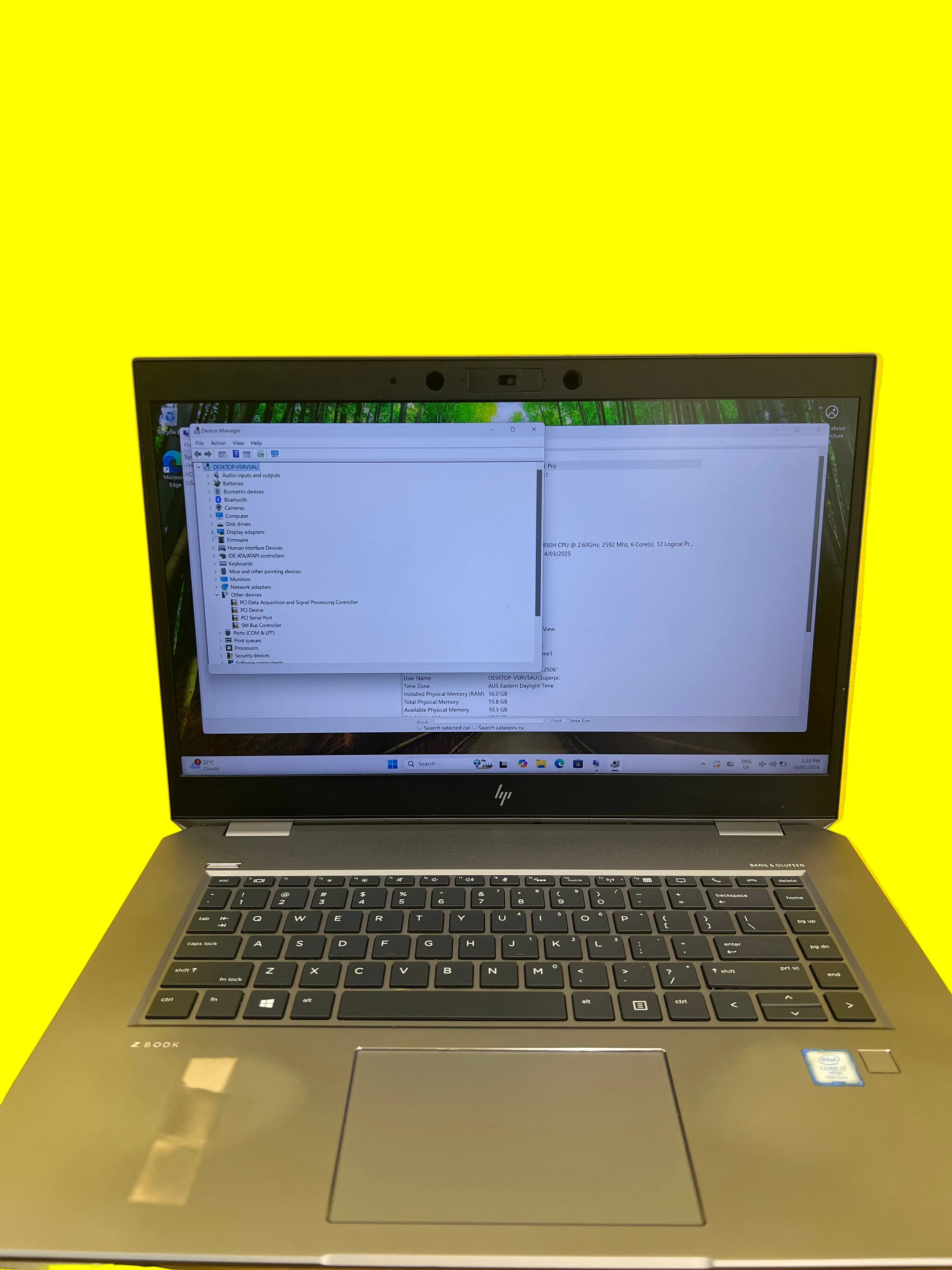 HP ZBOOK Studio G5 15.6