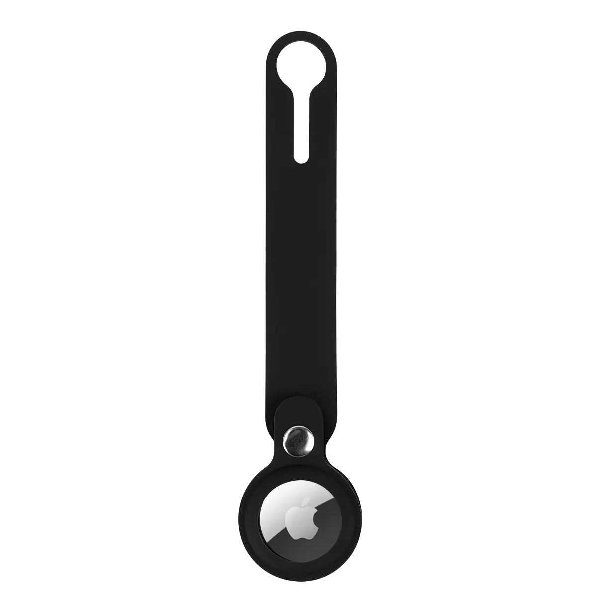 Leather AirTag Long Keyring Case for Apple Airtag Holder Protective Leather Airtags Case Tracker Cover with Air Tag Holder Airtag Key Ring Compatible with Apple New AirTag Dog Collar