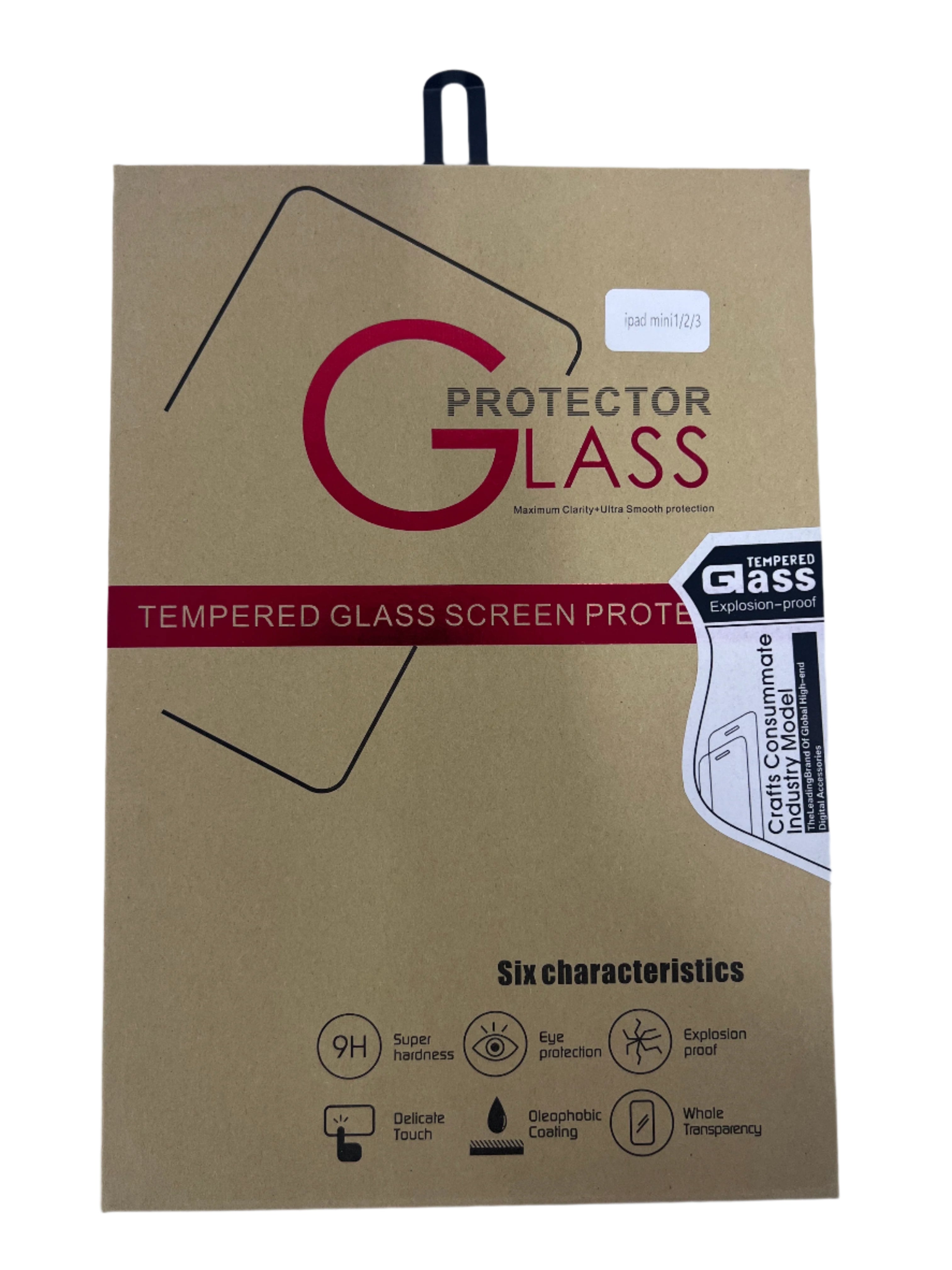 2 Pack- 9H Apple iPad Mini (1st / 2nd / 3rd Gen)Tempered Glass Screen Protector