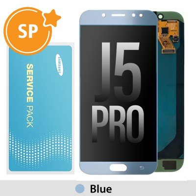 tECGURU-Samsung Galaxy J5 Pro (2017) J530F OLED Screen Replacement Digitizer GH97-20738A/20880A (Service Pack)-Black
