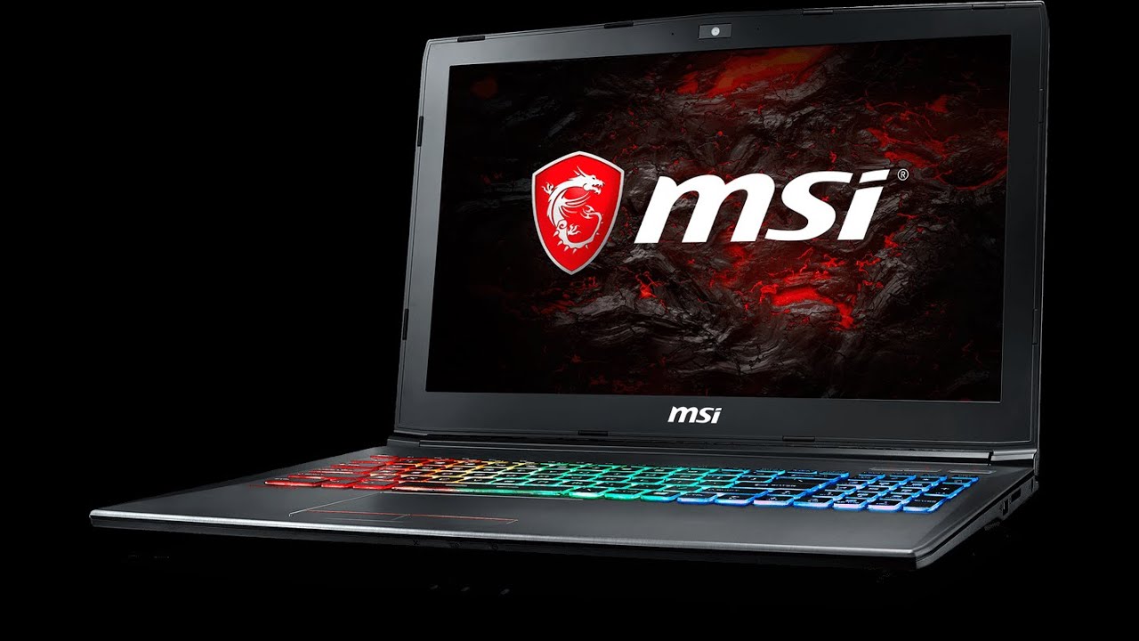 MSI GF72 8RE Steel Series Gaming Laptop I7-8750H @2.20Ghz 6 cores RAM 16GB SSD 256GB GeForce GTX 1060
