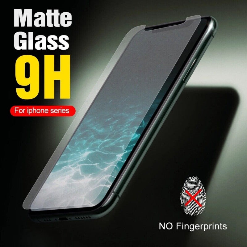High Quality Matte Screen Guard Tempered Glass Full Glue 9H Anti Fingerprint Anti Scratch Ultra Thin