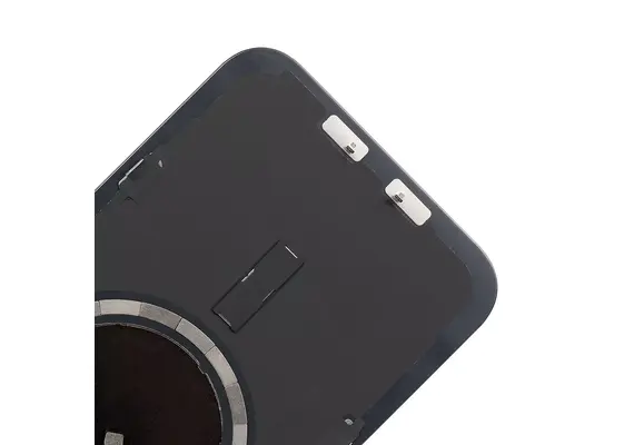 Brown Rear Cover Glass with Camera Lens Glass and Magsafe Magnet for iPhone 15 Pro-Natural Titanium