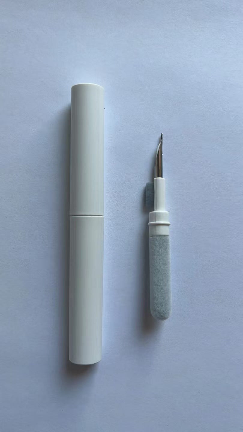 Bluetooth Earbuds Cleaning Pen – 3-in-1 Earphone, Charging Case & Keyboard Cleaning Brush