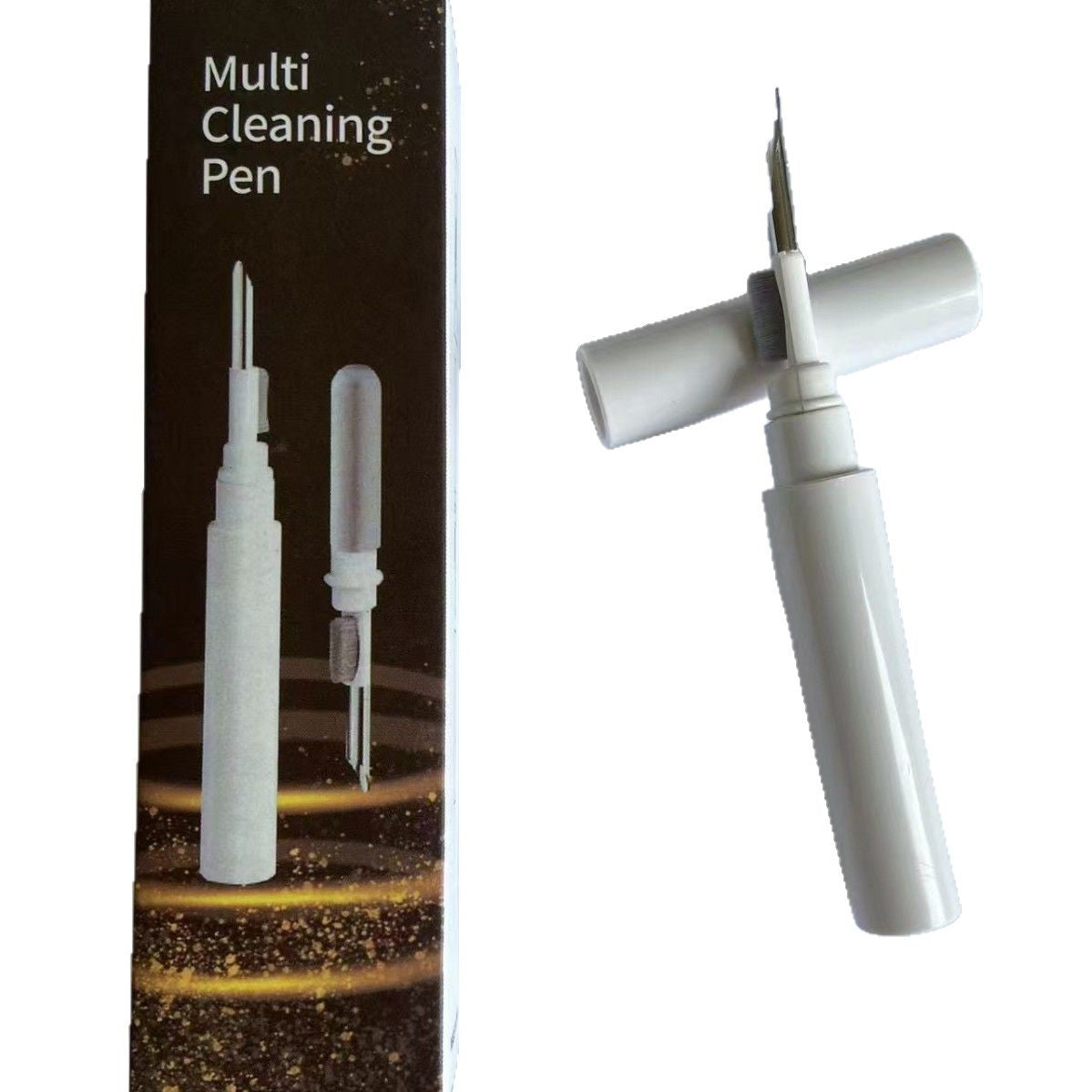 Bluetooth Earbuds Cleaning Pen – 3-in-1 Earphone, Charging Case & Keyboard Cleaning Brush