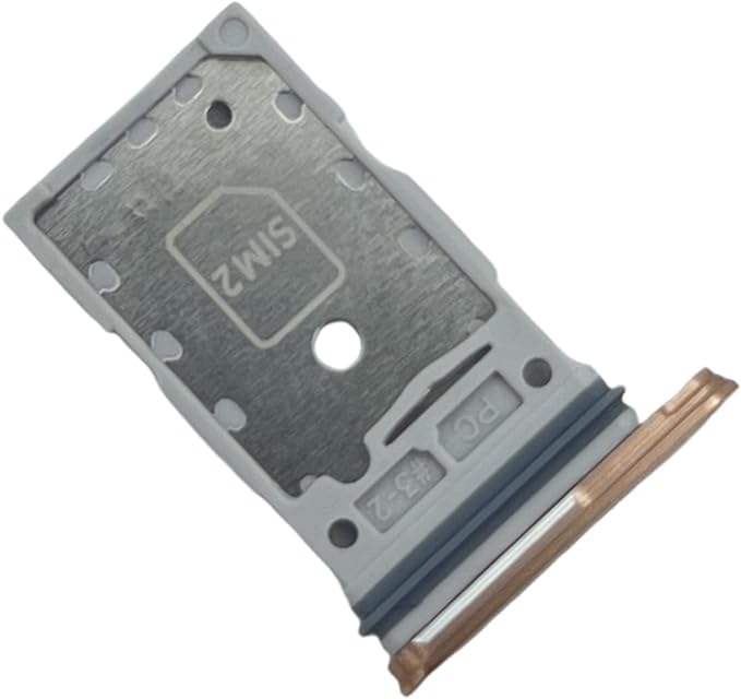 SIM Card Tray for Samsung Galaxy S24 S921B / S24 Plus S926B GH98-48906G (Gold)-Sandstone Orange