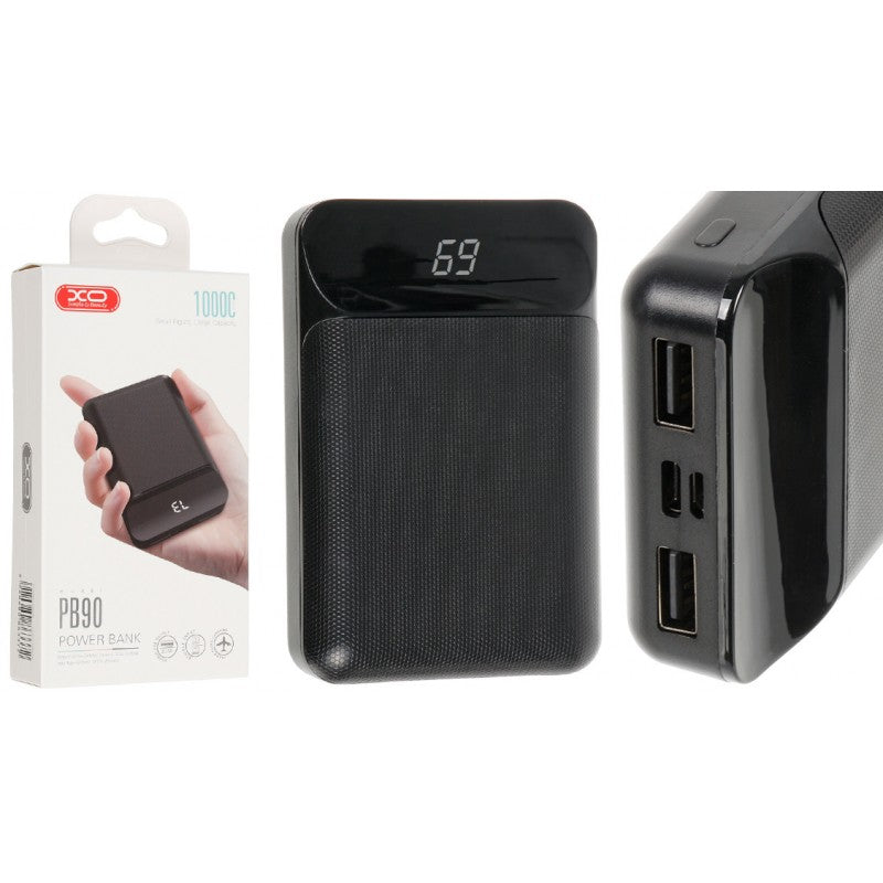 XO POWER BANK PB90 10000mAh Portable External Battery For Mobile Phones