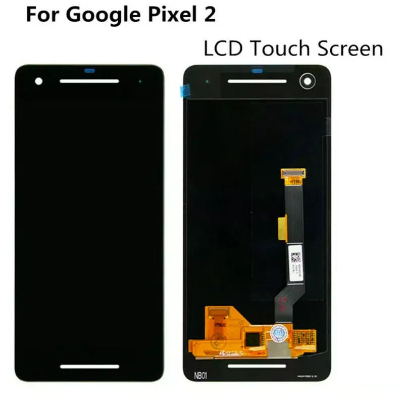 Google Pixel 2 Black Replacement LCD Display Touch Screen Digitizer Assembly