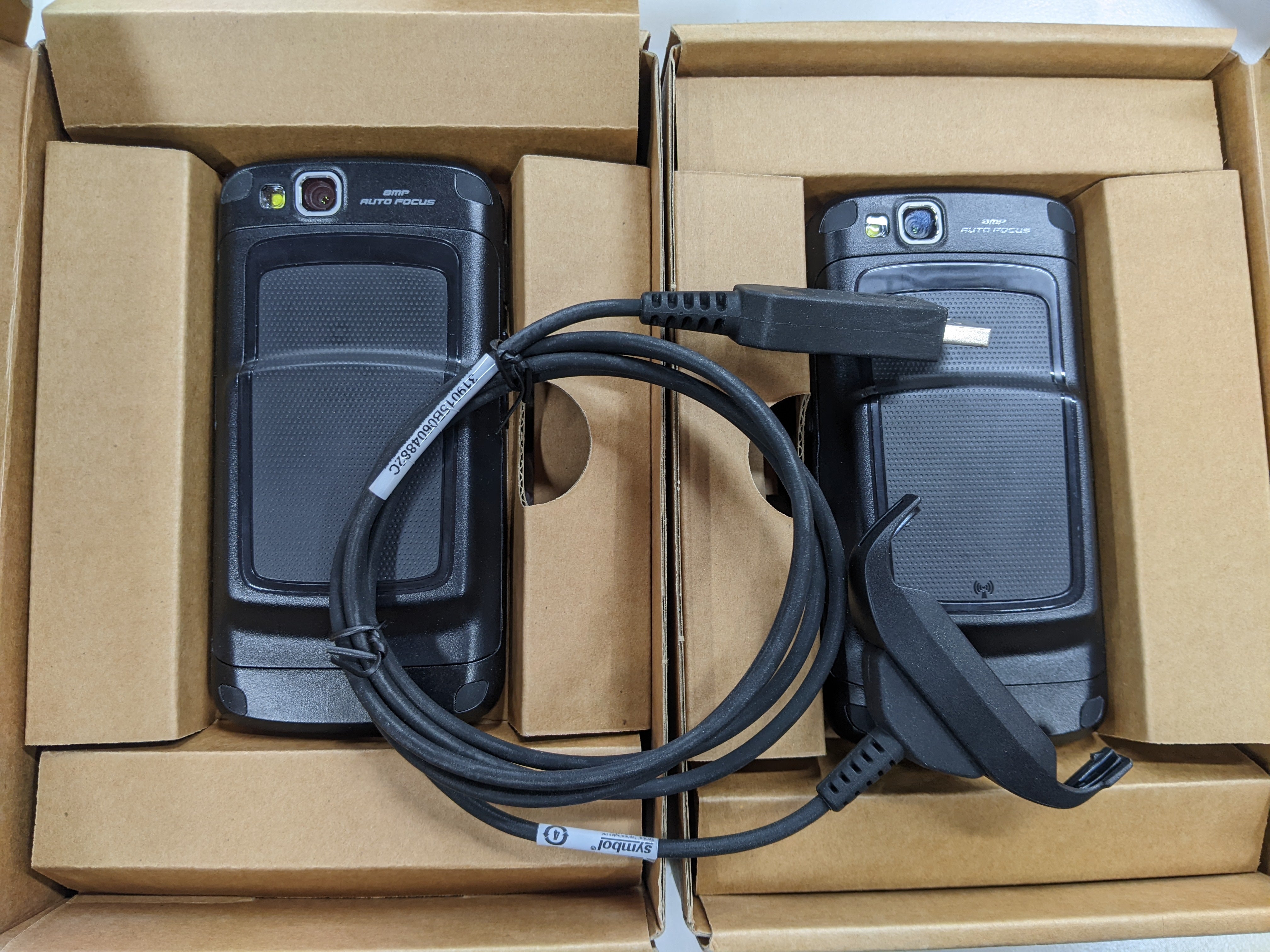 2 X Faulty PDA Handheld Mobile device TC55 for sale