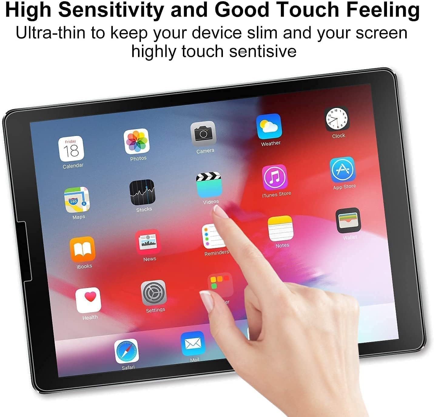 Paper Feel Screen Protector for iPad  Write and Draw Like on Paper, Thin and Responsive