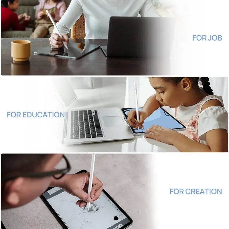 Pbuddy Stylus Pen Compatible With IPad, Pencil Compatible With IPad 2/3/4/5/6/7/8/9/10 Generation Pro 9.7/10.5/11/12.9 Air 2/3/4/5 Mini 2/3/4/5/6 Alternative Drawing Smart Stylist For Touch Screens