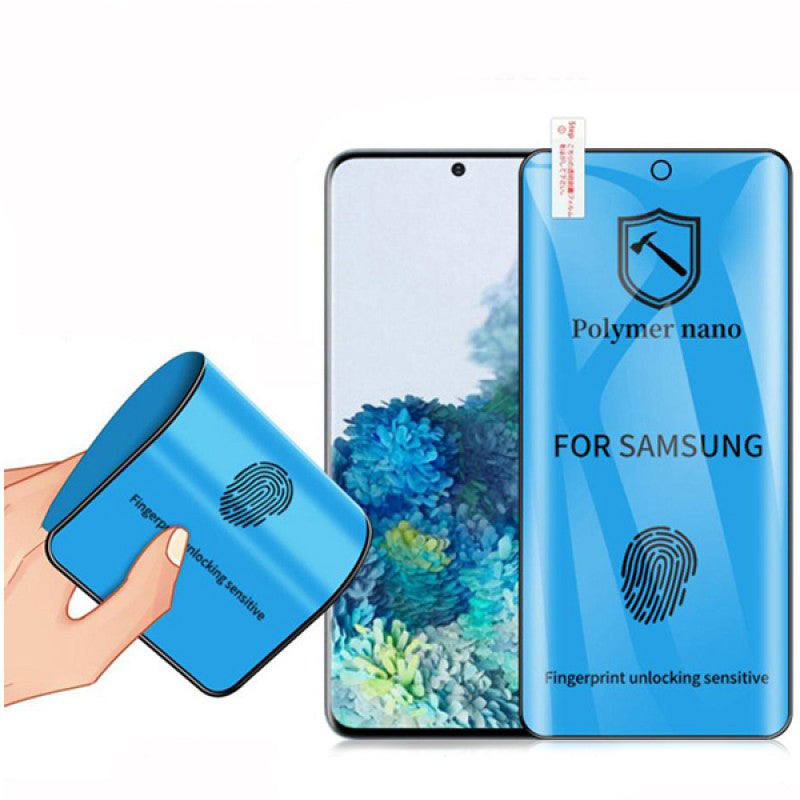 Polymer Screen Guard Gel Nano Soft Phone Screen Protector Samsung galaxy s24/s22/s23/s21 ultra