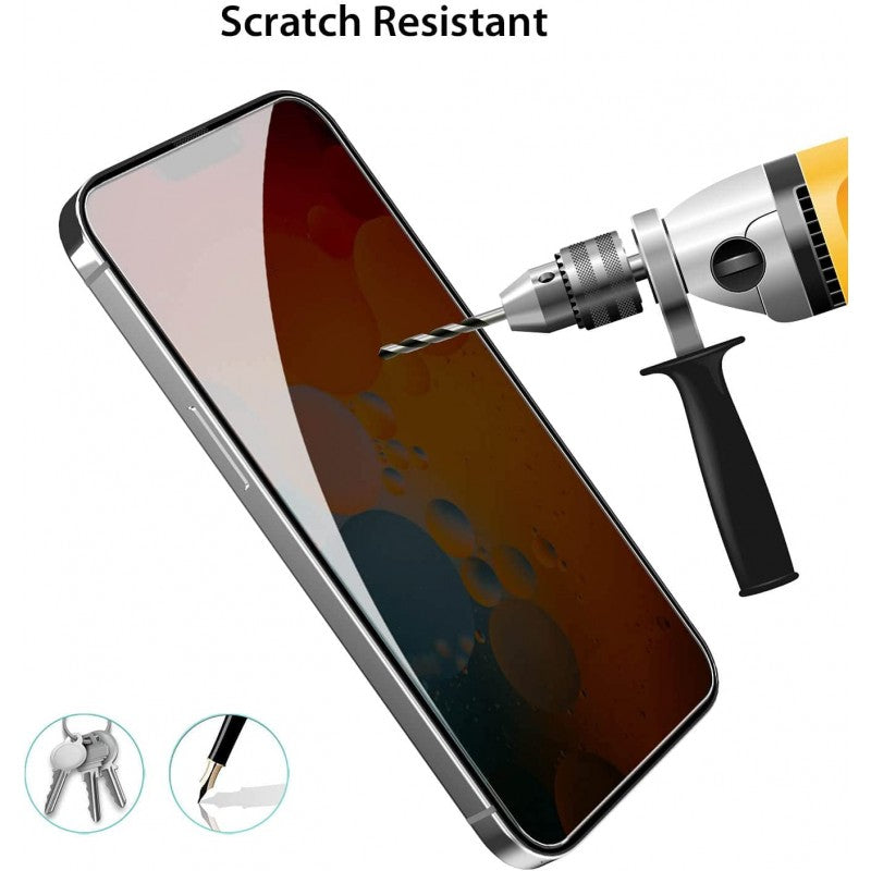 Privacy Glass Screen Guard Protector Full Coverage Tempered Glass