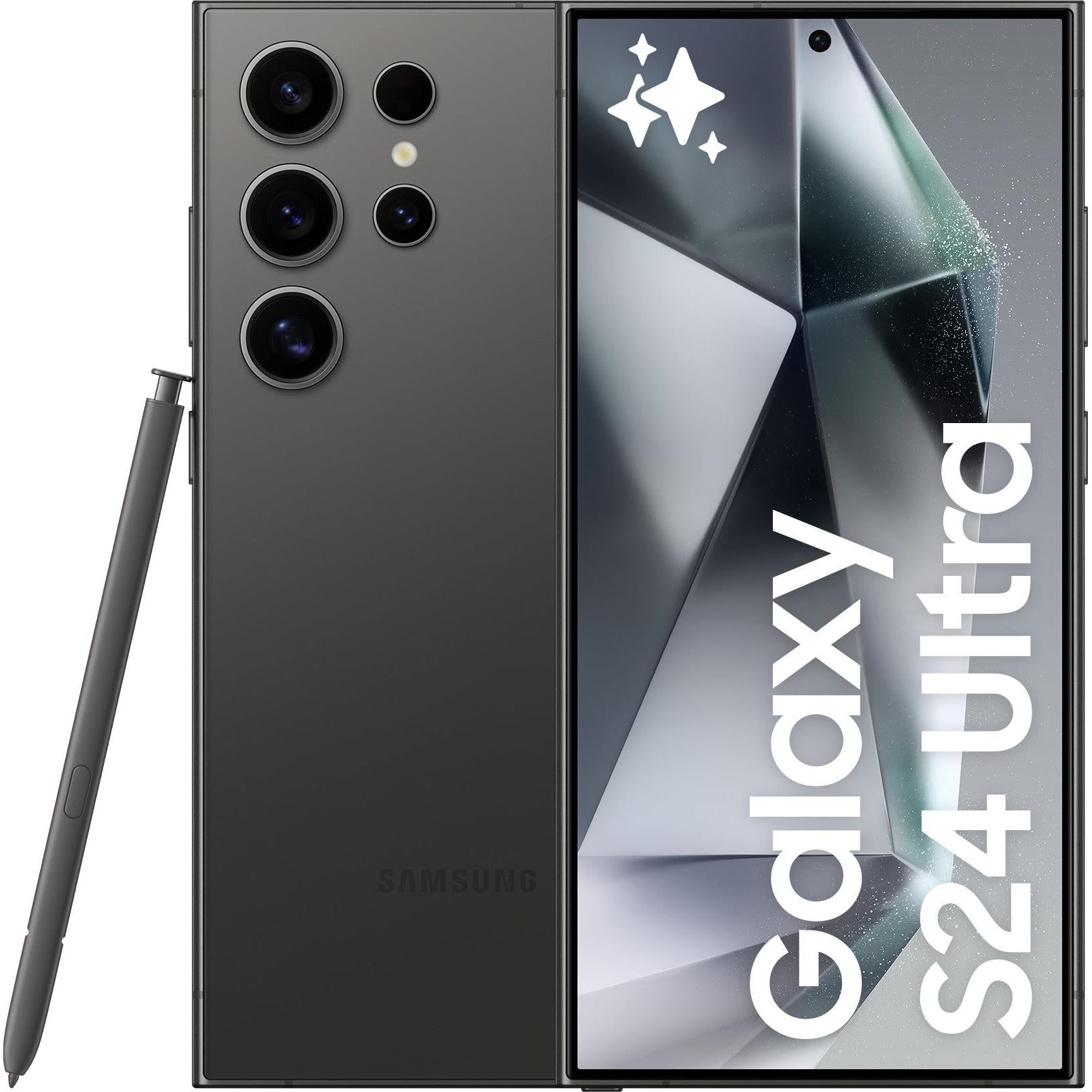 Samsung Galaxy S24 Ultra – 256GB – Titanium Black – EX-DEMO