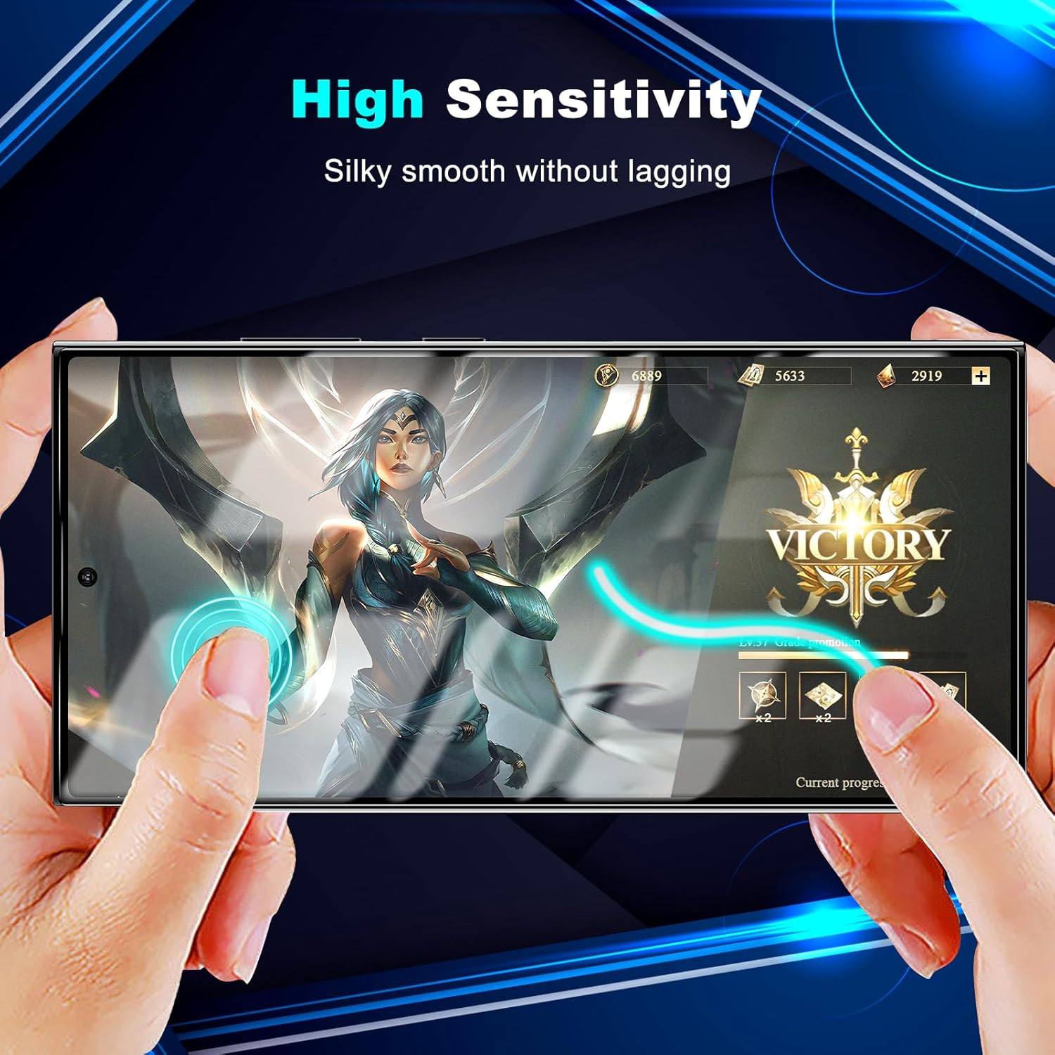 Samsung Galaxy S25 Privacy Screen Protector – Case-Friendly, No Edge Coverage