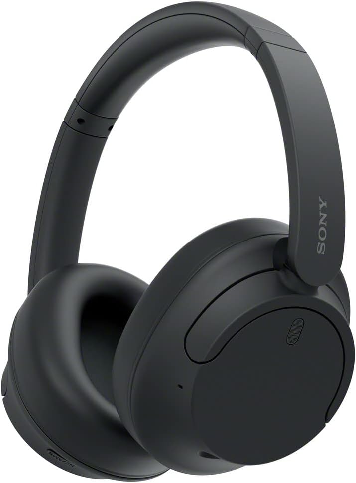 Sony WH-CH720N wireless noise cancelling headphones black with Bluetooth and long battery life