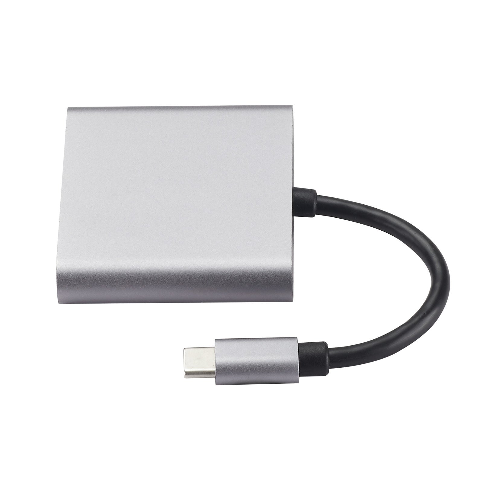 USB Type-C 4-in-1 Hub with Dual HDMI – Sync & Extend Display Laptop Dock