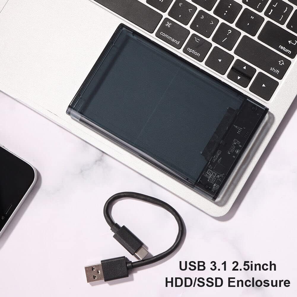 USB 3.1 Type-C Transparent 2.5
