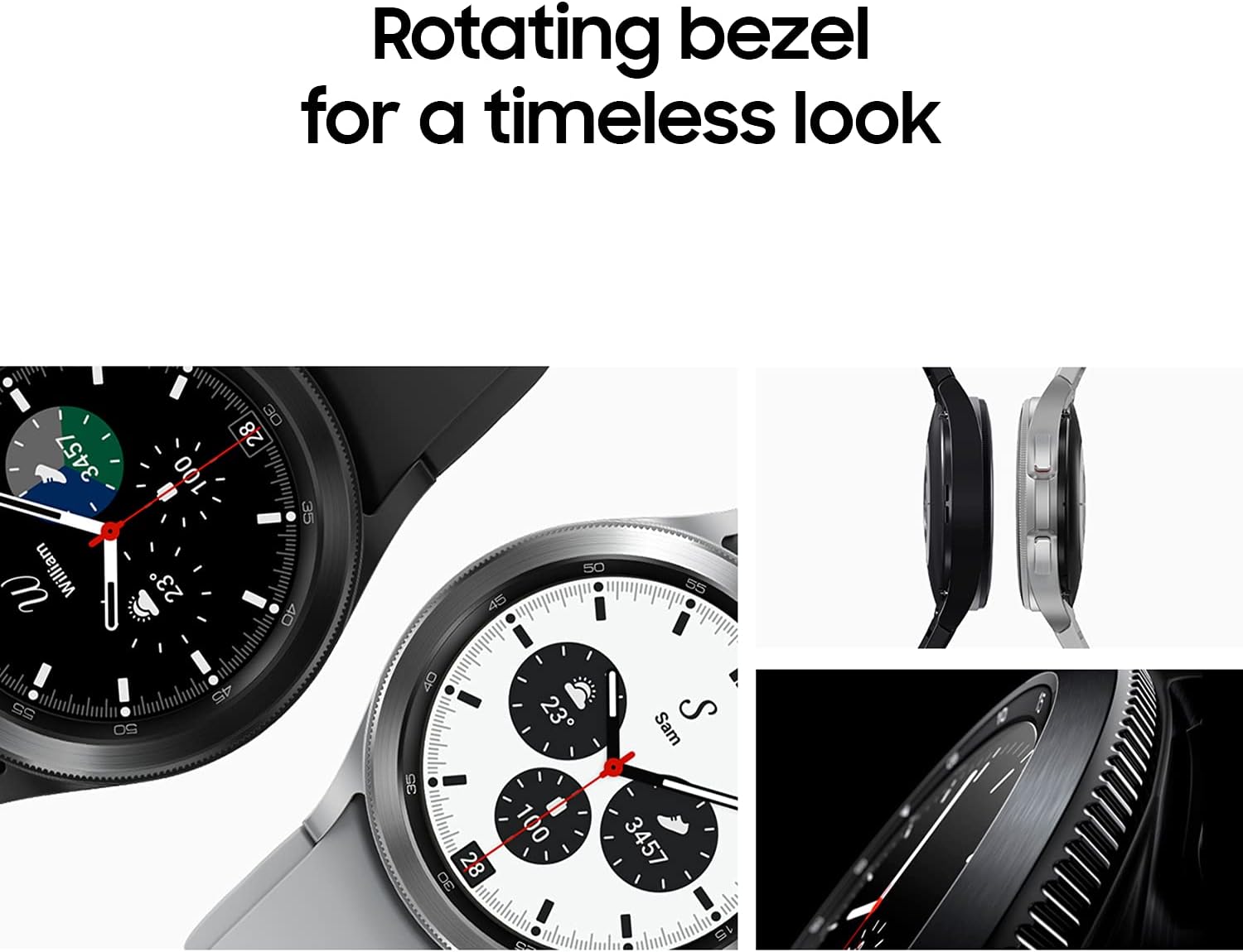 Samsung Galaxy Watch 4 Classic 46mm WiFi – Black (Ex-Demo, With Box)