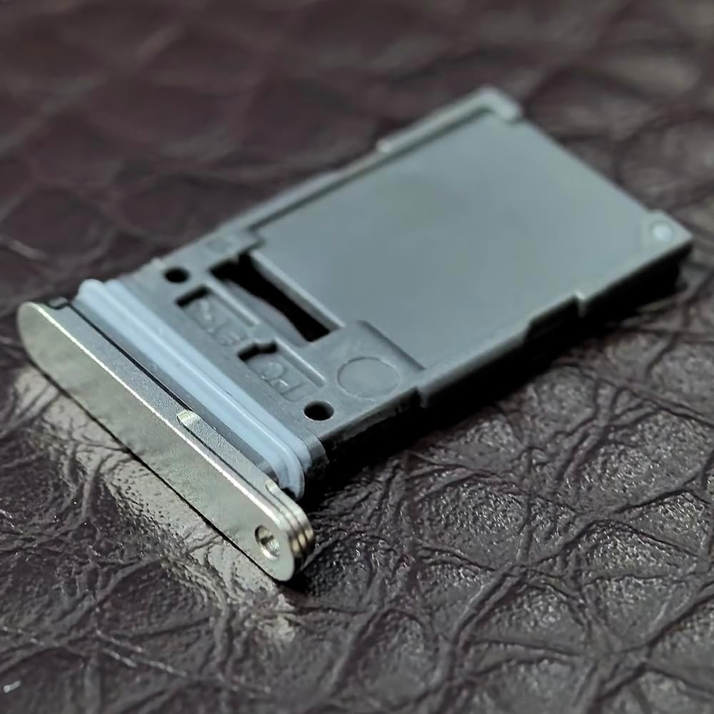 Single SIM Card Tray With Waterproof Ring for Samsung Galaxy S24 Ultra-Titanium Yellow