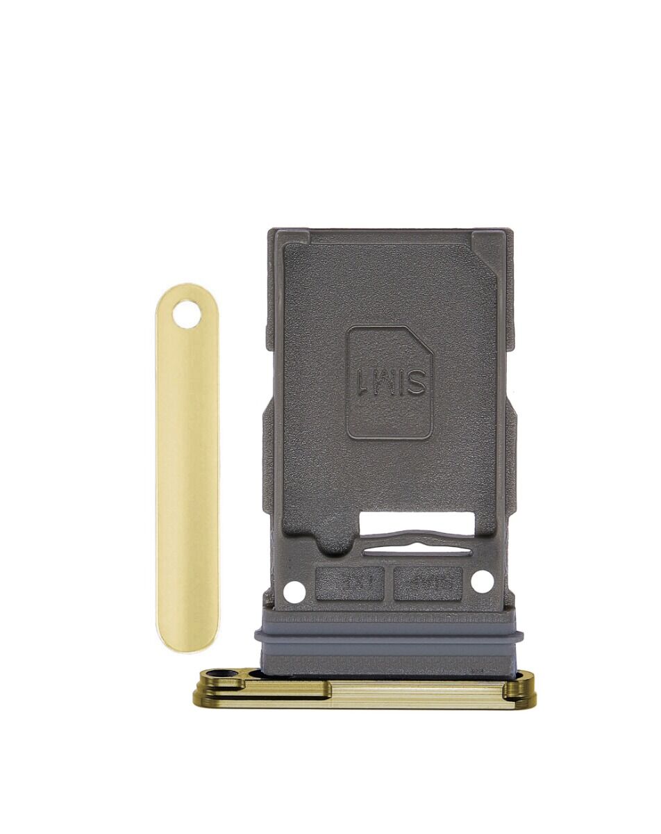 Single SIM Card Tray for Samsung Galaxy S24 / S24 Plus-Amber Yellow