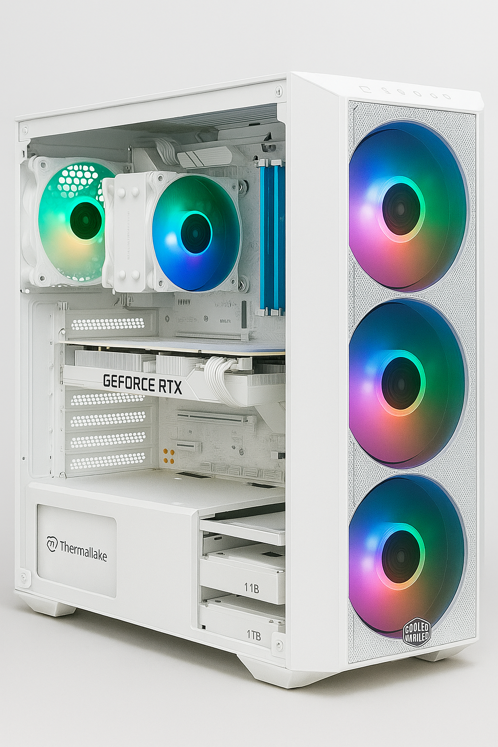 Custom Gaming PC – Intel i9 14th Gen | RTX 5060 Ti 16GB | 32GB DDR5 | 1TB NVMe + 1TB HDD | RGB Setup