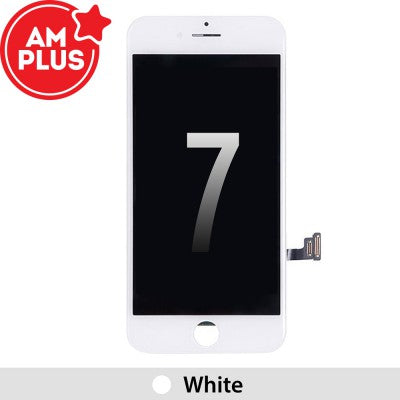 Red LCD Assembly for iPhone 7 Screen Replacement-White