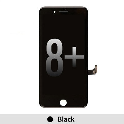 Red LCD Assembly for iPhone 8 Plus Screen Replacement-Black