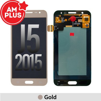Tecguru-Samsung Galaxy J5 (2015) AMPLUS OLED Screen Replacement Digitizer J500F-Gold