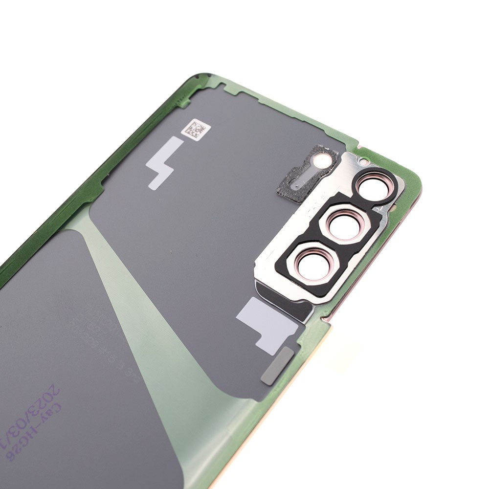 Brown Rear Cover Glass For Samsung Galaxy S21 Plus G996-Phantom Pink