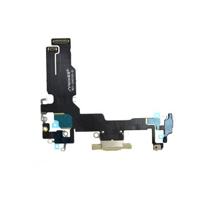 Red Charging Port for iPhone 15-Yellow