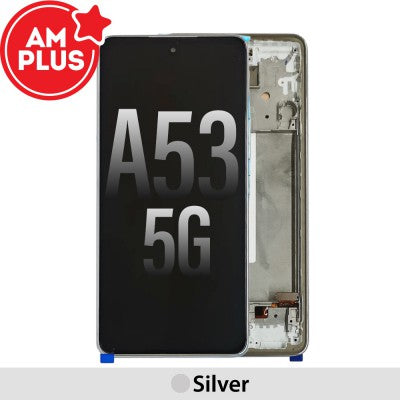Tecguru-Samsung Galaxy A53 5G A536B OLED Screen Replacement Digitizer GH82-28024C/28025C (Service Pack)-Blue