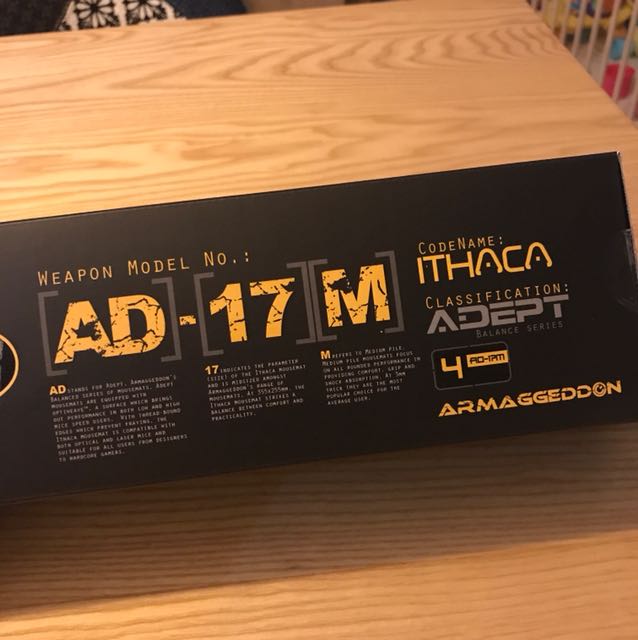 Armaggeddon the ultimate gaming mouse mat
