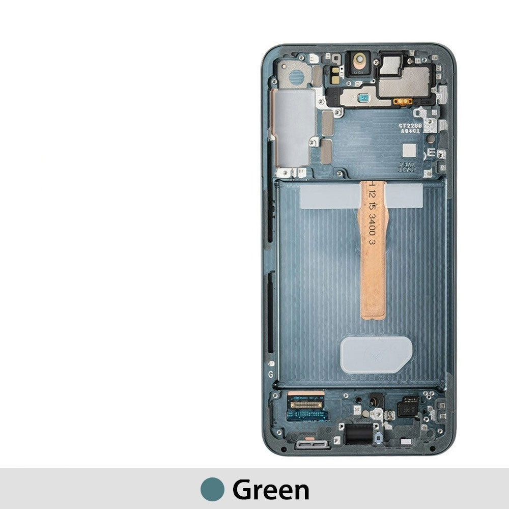 Yellow-Samsung Galaxy S22 Plus S906B OLED Screen Replacement-Green