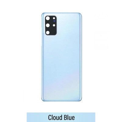 Red Rear Cover Glass For Samsung Galaxy S20 Plus G985F-Cloud Blue