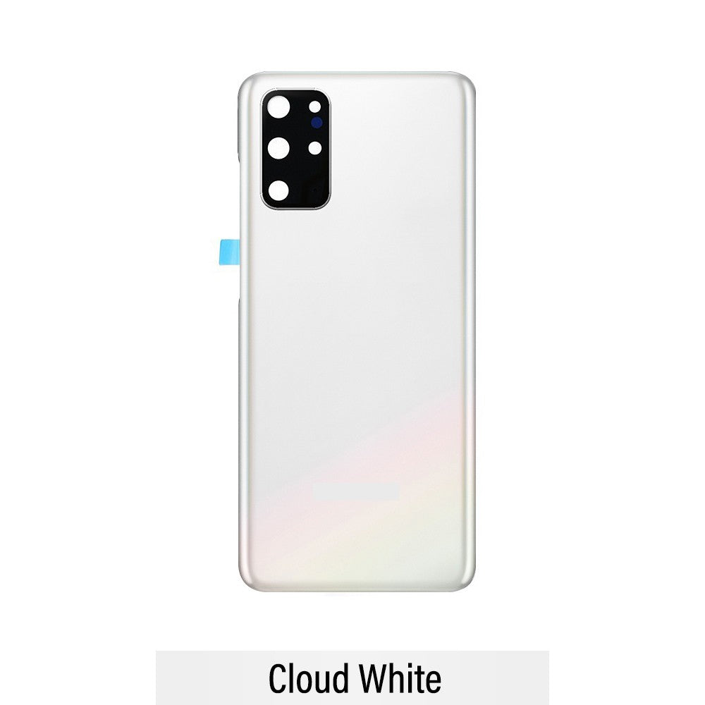 Red Rear Cover Glass For Samsung Galaxy S20 Plus G985F-Cloud White