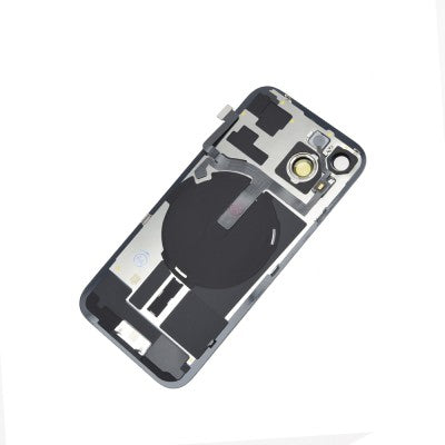 Brown Rear Cover Glass with Camera Lens Glass and Wireless Flex for iPhone 15 -Black