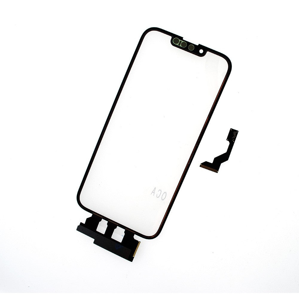 COP Glass with Touch with OCA (NO IC) for iPhone 13 (Copy COP) (Brown)