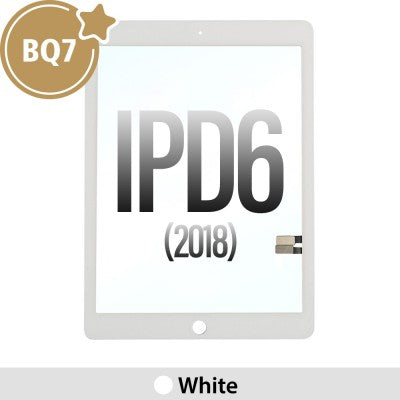 Brown Touch Screen Digitizer with IC Connector for iPad 6 2018-White