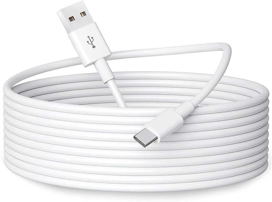 3 Pack 2M USB-A to USB-C Charging & Data Cables – Fast Charge Type-C Cable Set