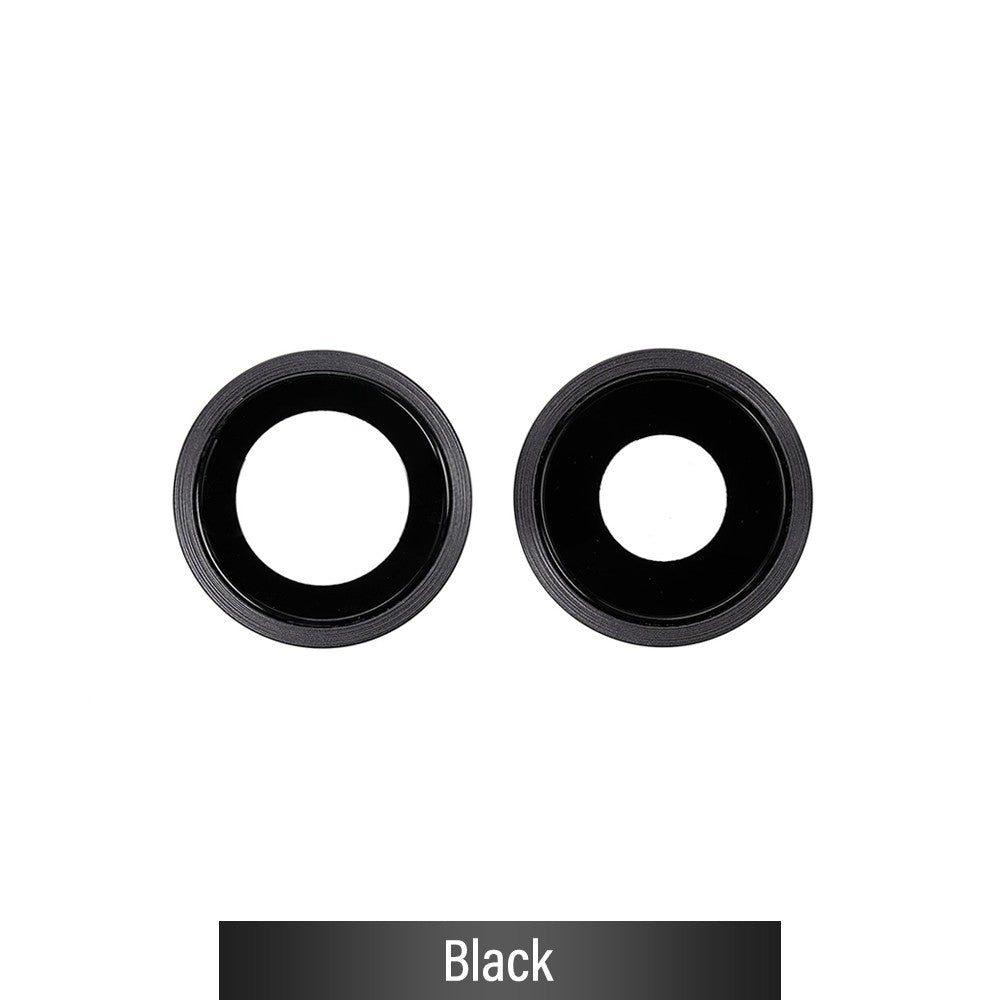 Rear Camera Lens with Bezel for iPhone 11-Black