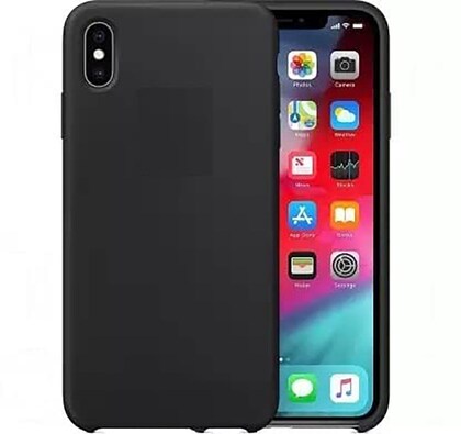 Silicone Case for iPhone X / XS / XR Series , Silky-Soft Touch Full-Body Protective Phone Case, Shockproof Cover