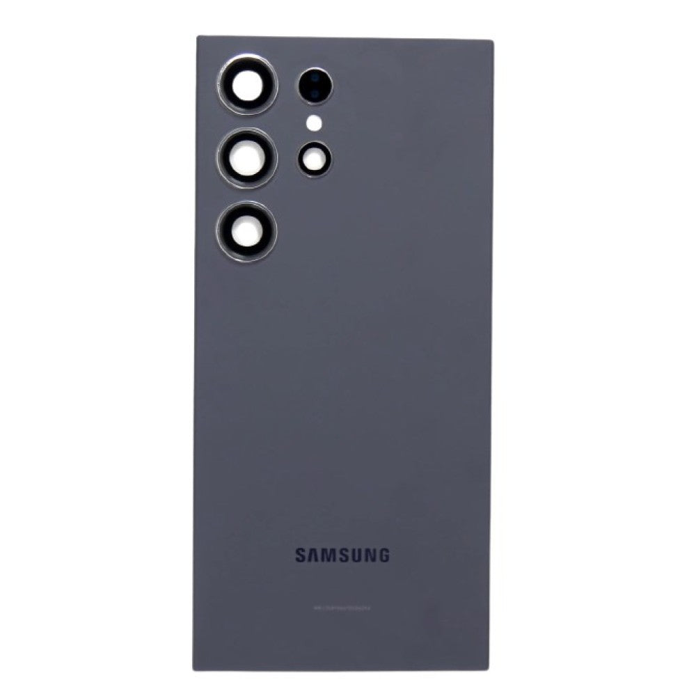 Red Rear Cover Glass For Samsung Galaxy S24 Ultra-Titanium Blue