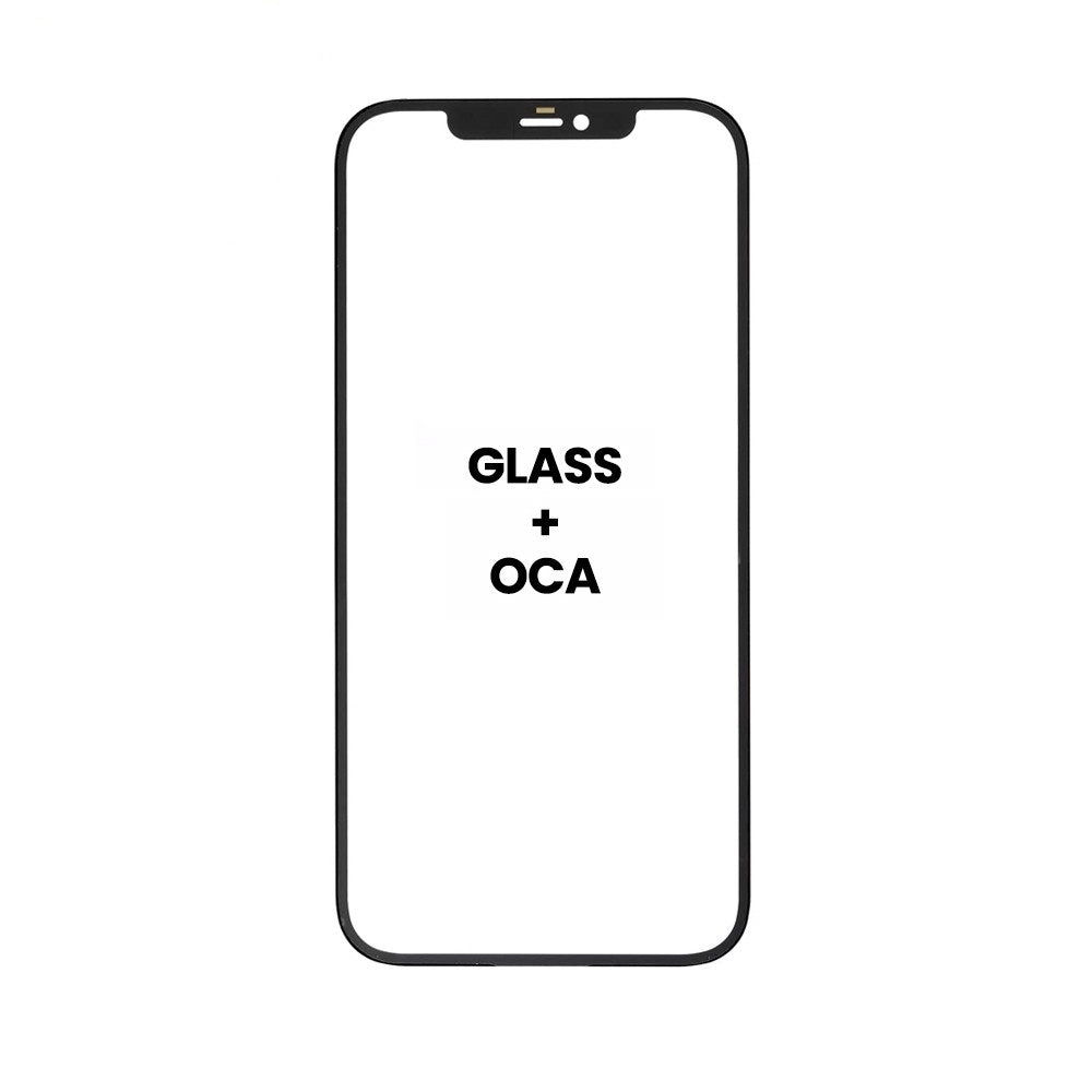 Front Screen Outer Glass With OCA for iPhone 12 Pro Max (Brown)